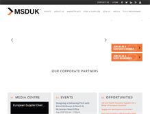 Tablet Screenshot of msduk.org.uk